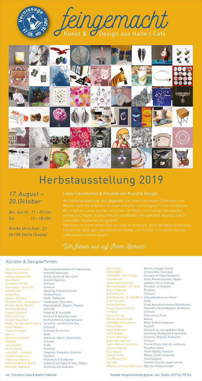 Herbstausstellung fein gemacht 2019